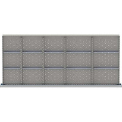 LISTA - 15-Compartment Drawer Divider Layout for 3.15" High Drawers - Exact Tooling