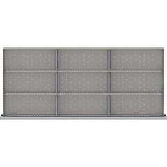 LISTA - 9-Compartment Drawer Divider Layout for 3.15" High Drawers - Exact Tooling