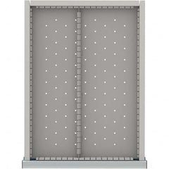 LISTA - 2-Compartment Drawer Divider Layout for 3.15" High Drawers - Exact Tooling