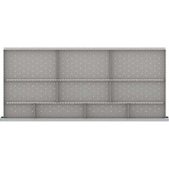 LISTA - 10-Compartment Drawer Divider Layout for 3.15" High Drawers - Exact Tooling