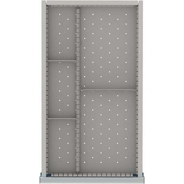 LISTA - 5-Compartment Drawer Divider Layout for 3.15" High Drawers - Exact Tooling