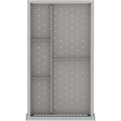 LISTA - 5-Compartment Drawer Divider Layout for 3.15" High Drawers - Exact Tooling