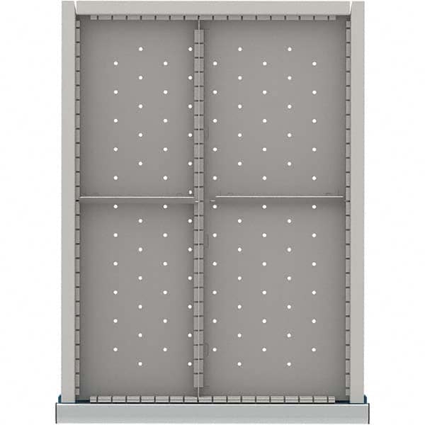 LISTA - 4-Compartment Drawer Divider Layout for 3.15" High Drawers - Exact Tooling