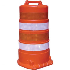 VizCon - Traffic Barrels, Delineators & Posts Type: Channelizer Drum Material: Plastic - Exact Tooling