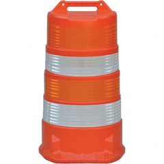 VizCon - Traffic Barrels, Delineators & Posts Type: Channelizer Drum Material: Plastic - Exact Tooling