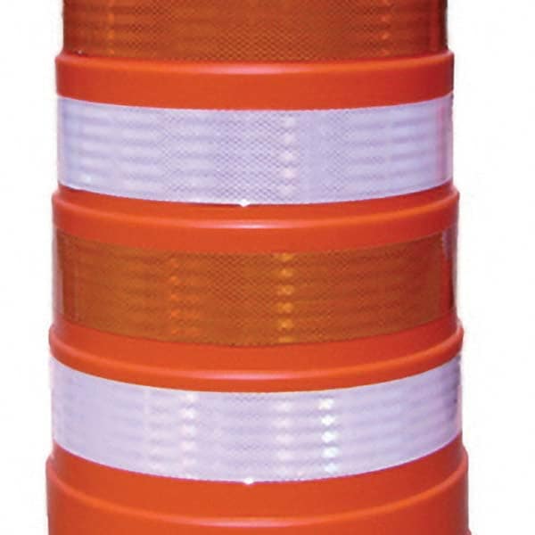 VizCon - Traffic Barrels, Delineators & Posts Type: Channelizer Drum Material: Plastic - Exact Tooling