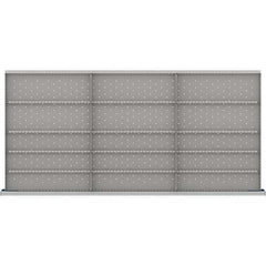 LISTA - 15-Compartment Drawer Divider Layout for 3.15" High Drawers - Exact Tooling