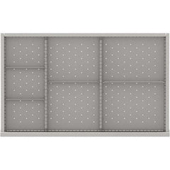 LISTA - 7-Compartment Drawer Divider Layout for 3.15" High Drawers - Exact Tooling