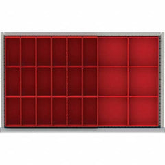 LISTA - 24-Compartment Drawer Divider Layout for 3.15" High Drawers - Exact Tooling