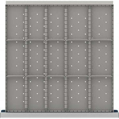 LISTA - 15-Compartment Drawer Divider Layout for 3.15" High Drawers - Exact Tooling