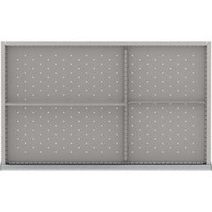 LISTA - 4-Compartment Drawer Divider Layout for 3.15" High Drawers - Exact Tooling