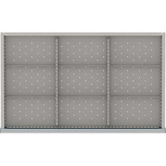 LISTA - 9-Compartment Drawer Divider Layout for 3.15" High Drawers - Exact Tooling