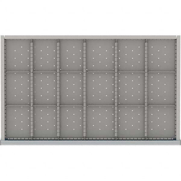 LISTA - 18-Compartment Drawer Divider Layout for 3.15" High Drawers - Exact Tooling