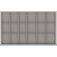 LISTA - 18-Compartment Drawer Divider Layout for 3.15" High Drawers - Exact Tooling
