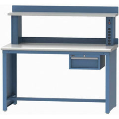 LISTA - Stationary Work Benches, Tables Type: Workstation Top Material: Plastic Laminate - Exact Tooling