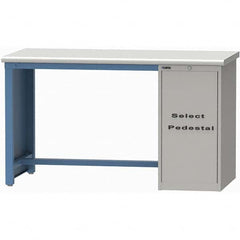 LISTA - Stationary Work Benches, Tables Type: Workstation Top Material: Plastic Laminate - Exact Tooling
