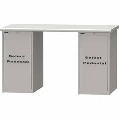 LISTA - Stationary Work Benches, Tables Type: Workstation Top Material: Plastic Laminate - Exact Tooling