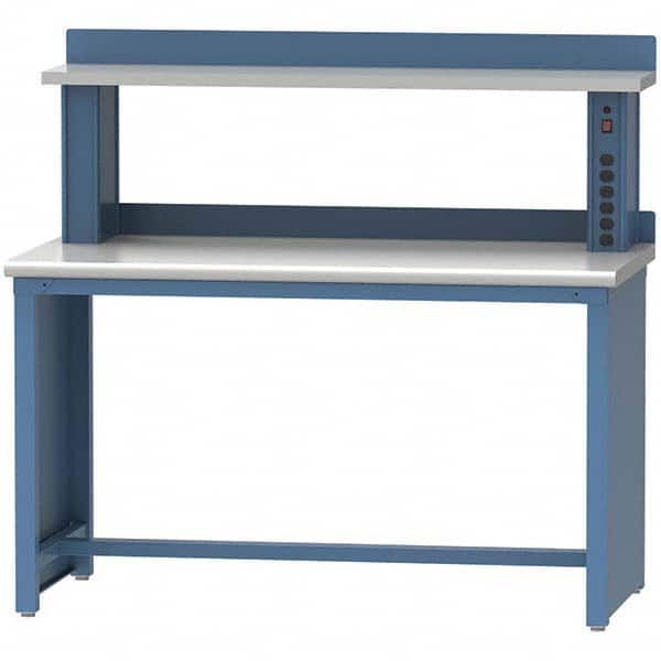 LISTA - Stationary Work Benches, Tables Type: Workstation Top Material: Plastic Laminate - Exact Tooling