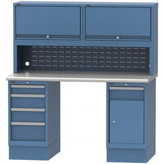 LISTA - Stationary Work Benches, Tables Type: Workstation Top Material: Plastic Laminate - Exact Tooling