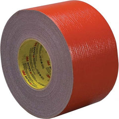 3M - 54.8m x 48mm x 12.1 mil Red Polyethylene Cloth Duct Tape - Exact Tooling