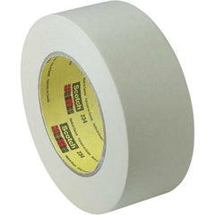 3M - 71mm Wide x 55 m x 5.9 mil Tan Crepe Paper Masking Tape - Exact Tooling