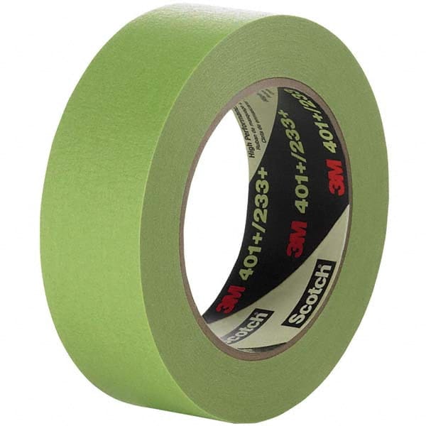 3M - 36mm Wide x 55 m x 6.7 mil Green Paper Masking Tape - Exact Tooling