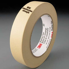 3M - 48mm Wide x 55 m x 4.7 mil Beige Crepe Paper Masking Tape - Exact Tooling