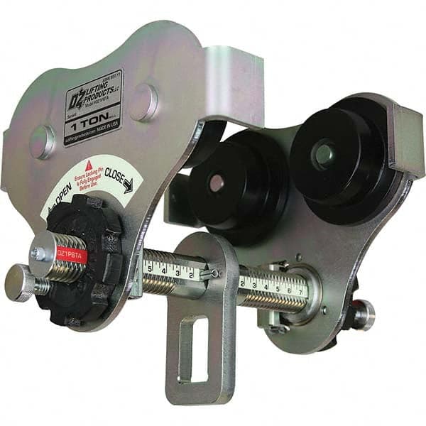 OZ Lifting Products - Trolleys Type: Quick Install Manual Trolley Load Capacity (Lb.): 4,000.000 - Exact Tooling