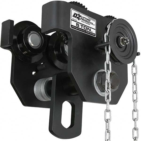 OZ Lifting Products - Trolleys Type: Geared Beam Trolley Load Capacity (Lb.): 10,000.000 - Exact Tooling
