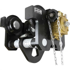 OZ Lifting Products - Trolleys Type: Geared Beam Trolley Load Capacity (Lb.): 40,000.000 - Exact Tooling