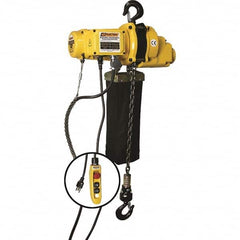 OZ Lifting Products - Electric Hoists Type: Electric Chain Hoist Load Capacity (Ton): 1 - Exact Tooling