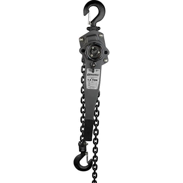 OZ Lifting Products - 3,000 Lb Capacity, 20' Lift Height, Chain Manual Lever Hoist - Exact Tooling
