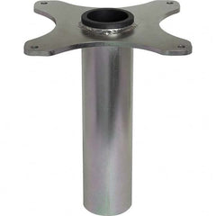 OZ Lifting Products - Davit Crane Bases Base Type: Socket Base Finish/Coating: Zinc Plated - Exact Tooling