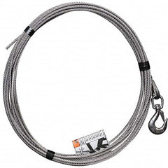 OZ Lifting Products - Crane Attachments Type: Stainless Steel Cable Assembly Load Capacity (Lb.): 1,200 - Exact Tooling