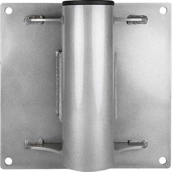 OZ Lifting Products - Davit Crane Bases Base Type: Wall Mount Base Finish/Coating: Zinc Plated - Exact Tooling