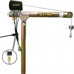 OZ Lifting Products - Davit Cranes Davit Crane Type: Spur Gear Capacity (Lb.): 1,200 - Exact Tooling