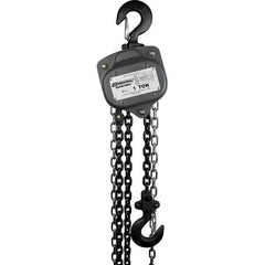 OZ Lifting Products - 2,000 Lb Capacity, 30' Lift Height, Chain Manual Hoist - Exact Tooling