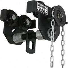 OZ Lifting Products - Trolleys Type: Geared Beam Trolley Load Capacity (Lb.): 4,000.000 - Exact Tooling