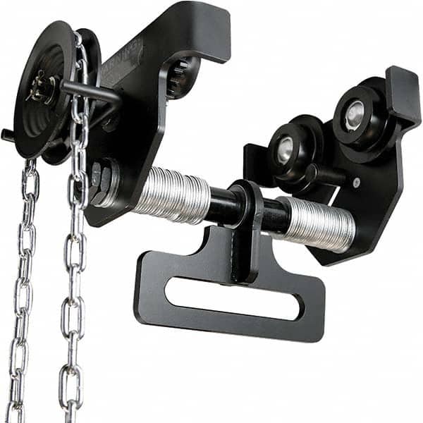 OZ Lifting Products - Trolleys Type: Geared Beam Trolley Load Capacity (Lb.): 1,000.000 - Exact Tooling