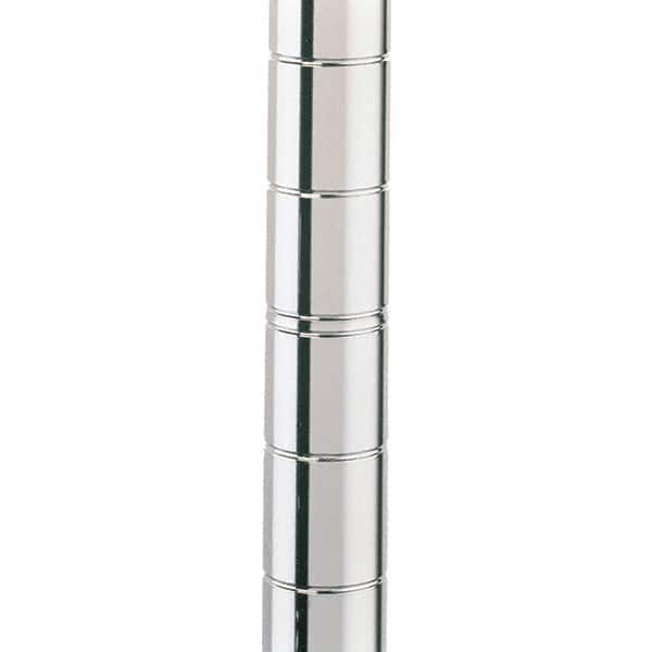 Metro - 1" Wide x 7" High x 1" Long Open Shelving Stationary Shelving Post - Exact Tooling