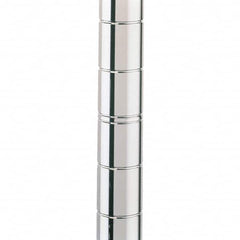 Metro - 1" Wide x 7" High x 1" Long Open Shelving Stationary Shelving Post - Exact Tooling
