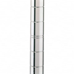 Metro - 1" Wide x 7" High x 1" Long Open Shelving Mobile Shelving Post - Exact Tooling
