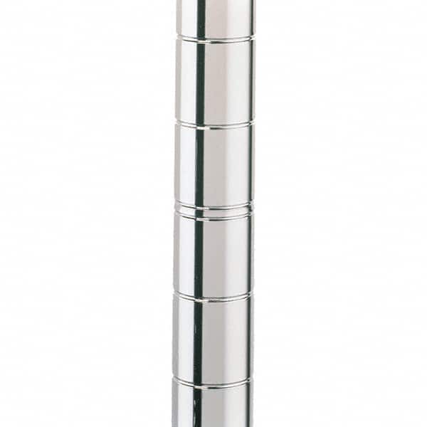 Metro - 1" Wide x 33" High x 1" Long Open Shelving Stationary Shelving Post - Exact Tooling