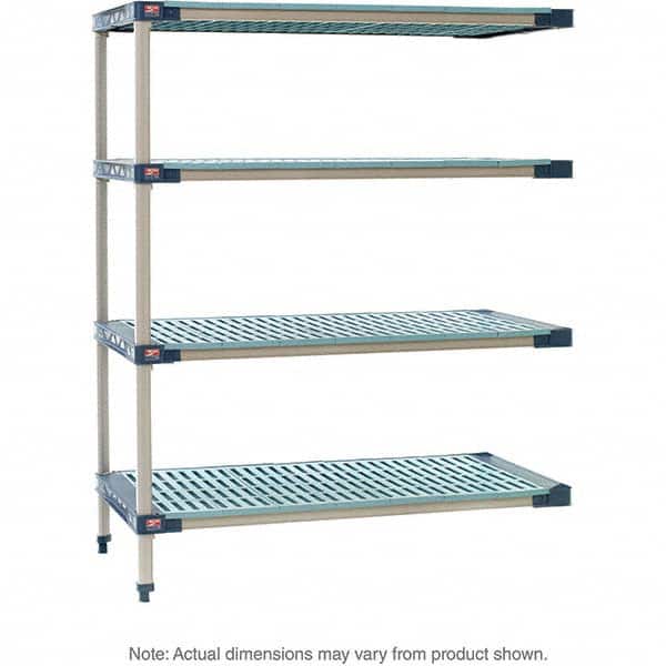 Metro - Plastic Shelving Type: Structural Plastic Open Shelving Shelf Capacity (Lb.): 2,000 - Exact Tooling
