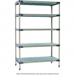 Metro - Plastic Shelving Type: Structural Plastic Open Shelving Shelf Capacity (Lb.): 2,000 - Exact Tooling