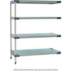 Metro - Plastic Shelving Type: Structural Plastic Open Shelving Shelf Capacity (Lb.): 2,000 - Exact Tooling
