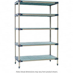 Metro - Plastic Shelving Type: Structural Plastic Open Shelving Shelf Capacity (Lb.): 2,000 - Exact Tooling