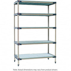 Metro - Plastic Shelving Type: Structural Plastic Open Shelving Shelf Capacity (Lb.): 2,000 - Exact Tooling