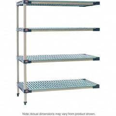 Metro - Plastic Shelving Type: Structural Plastic Open Shelving Shelf Capacity (Lb.): 2,000 - Exact Tooling