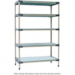Metro - Plastic Shelving Type: Structural Plastic Open Shelving Shelf Capacity (Lb.): 2,000 - Exact Tooling